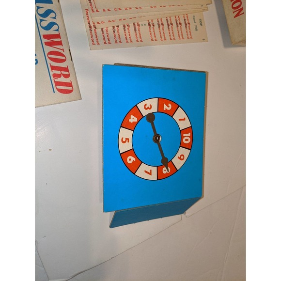 VINTAGE 1978 Password: 20th Edition Word Board Game Milton Bradley Complete - Picture 3 of 6